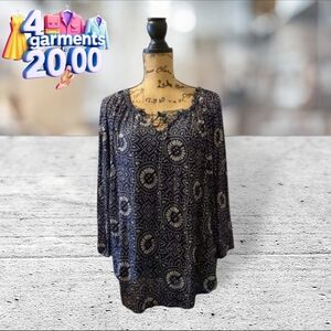 Lucky brand blouse size L